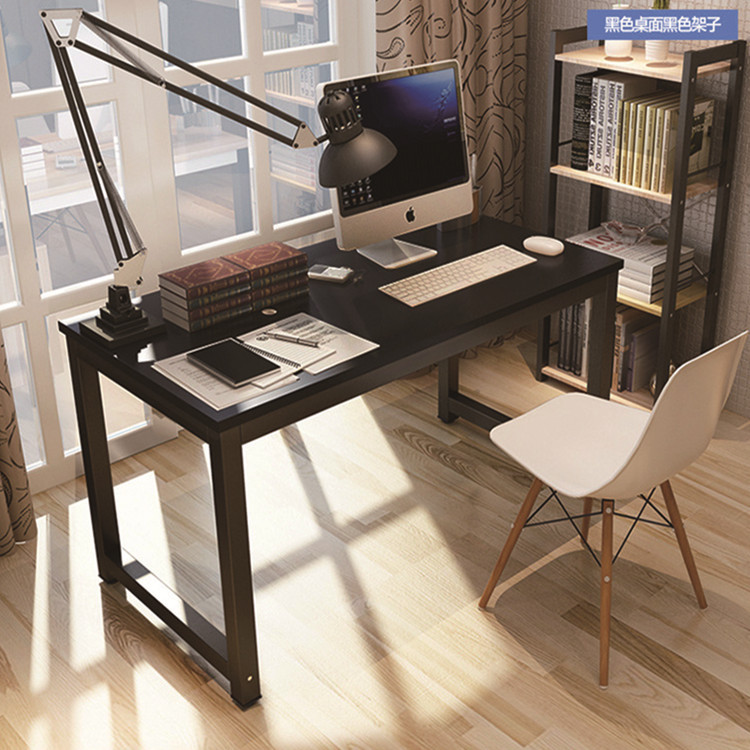 簡約臺式鋼木電腦辦公桌 可自行組裝辦公桌寫字臺 廠傢直銷學習桌批發・進口・工廠・代買・代購