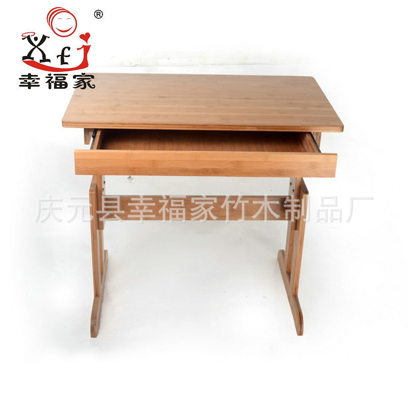 生產銷售 新款環保竹製傢具 抽屜學習桌工廠,批發,進口,代購