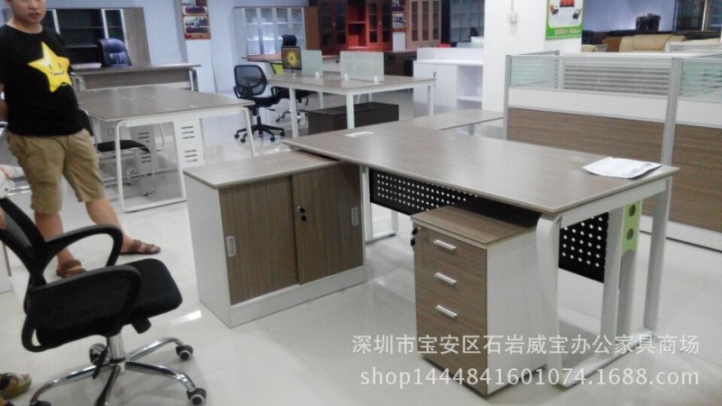 深圳廠傢直銷 電腦桌職員桌辦公桌椅簡約現代新款組合老板桌特價工廠,批發,進口,代購