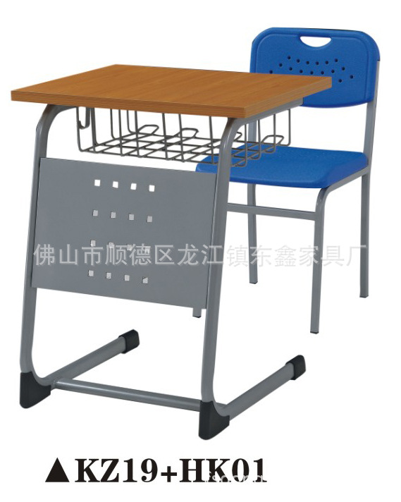 2014年新款廠傢直銷 佛山東鑫傢具供求課桌椅系列KZ19+HK01工廠,批發,進口,代購