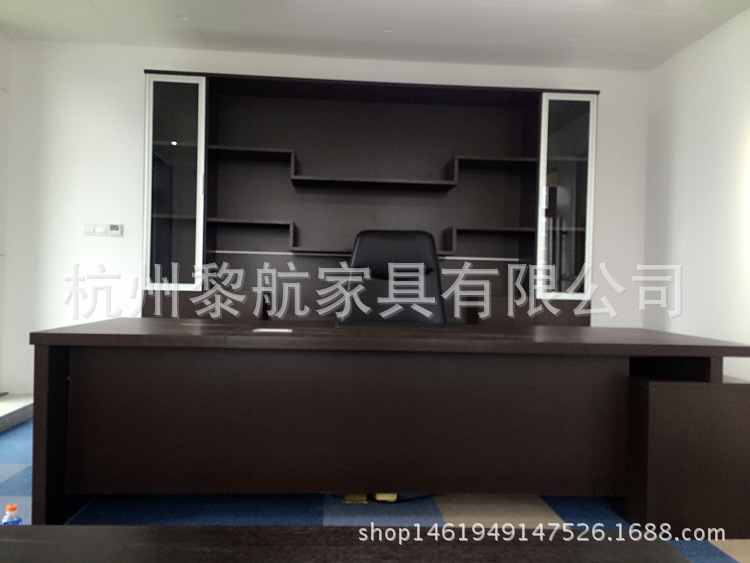 杭州 辦公傢具老板桌簡約時尚現代板式辦公桌大班臺廠傢直銷工廠,批發,進口,代購