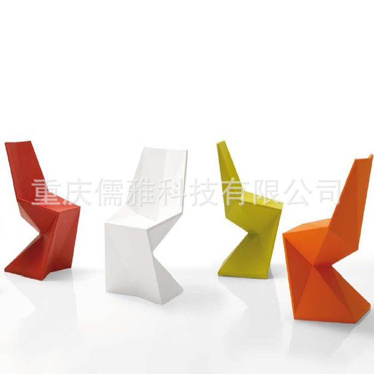 廠傢現貨批發玻璃鋼傢具時尚個性休閒座椅大師設計鉆石菱形S椅子工廠,批發,進口,代購