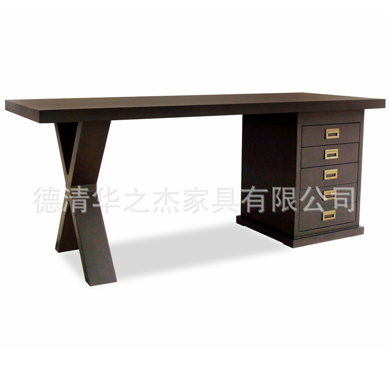 CR4外貿實木傢具 現代簡約 多功能實木書桌批發・進口・工廠・代買・代購