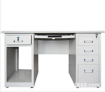 廠傢直銷鋼製辦公桌電腦桌 現代簡約電腦桌1.2米 1.4米員工電腦桌批發・進口・工廠・代買・代購