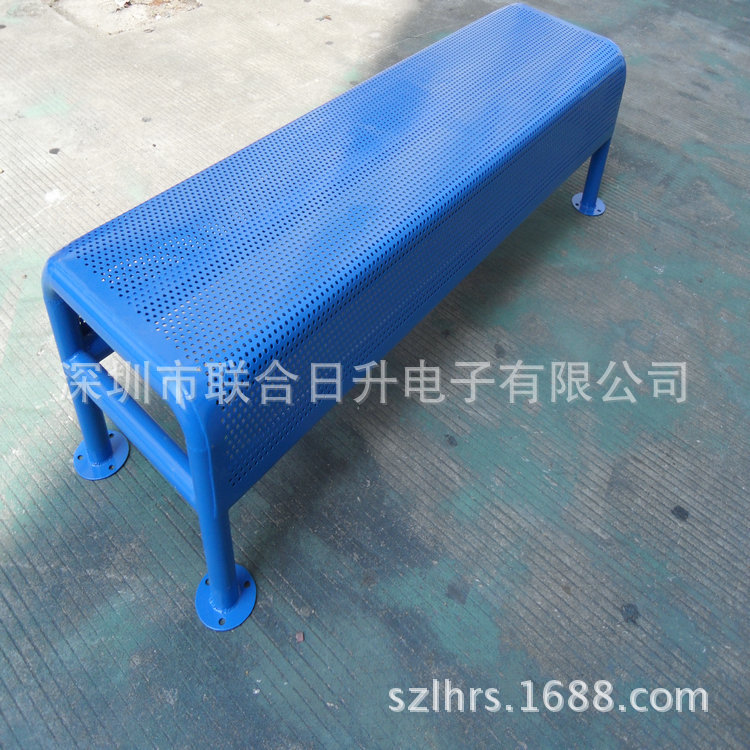 廠傢供應LHRS 戶外長凳 室外等候椅  鐵烤漆長凳可定製不銹鋼凳子批發・進口・工廠・代買・代購