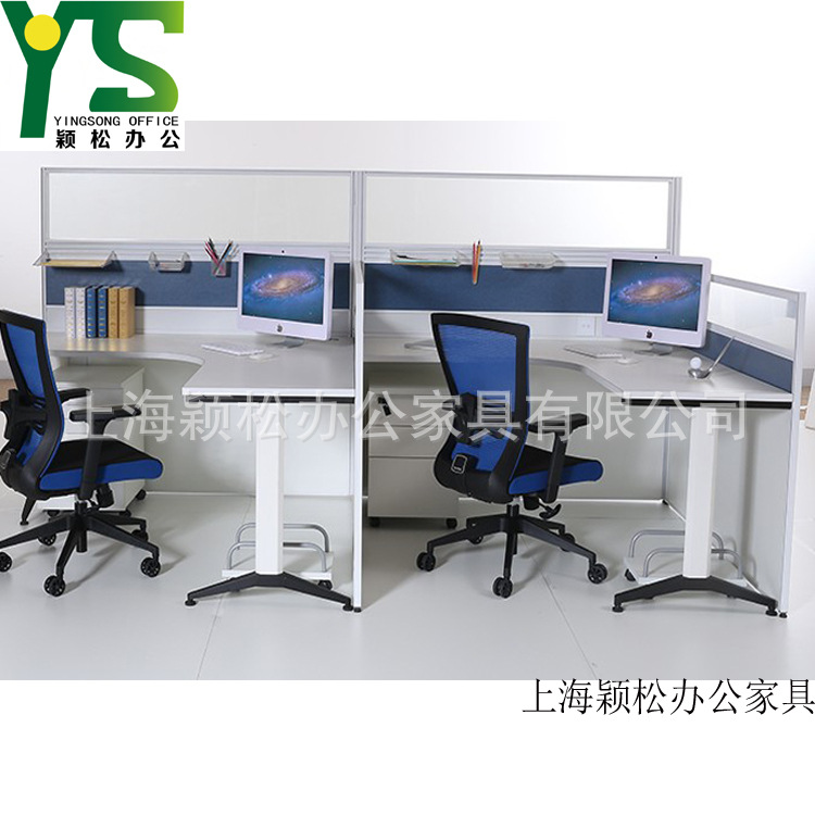 YS-4158  屏風隔斷  辦公屏風  屏風式組合辦公桌 屏風位廠傢工廠,批發,進口,代購