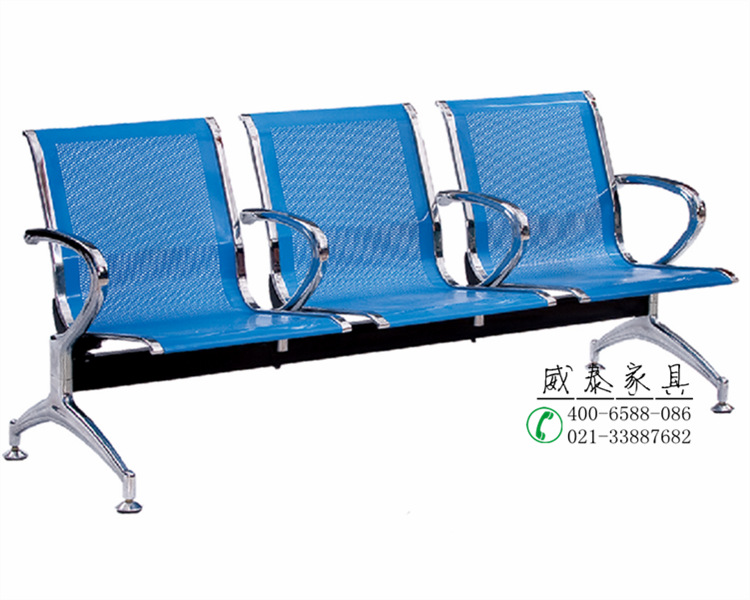 三人位連排椅 機場醫院候診椅 公共座椅 鋼排椅9604批發・進口・工廠・代買・代購