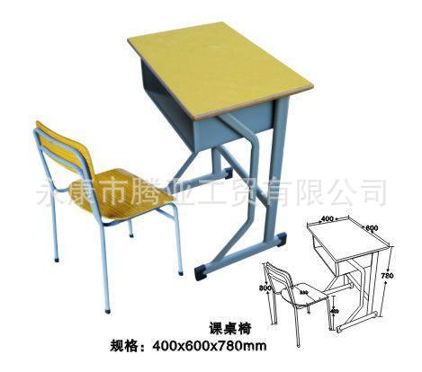 【可靠品質】中式單人固定課桌椅 高品質K型課桌椅工廠,批發,進口,代購