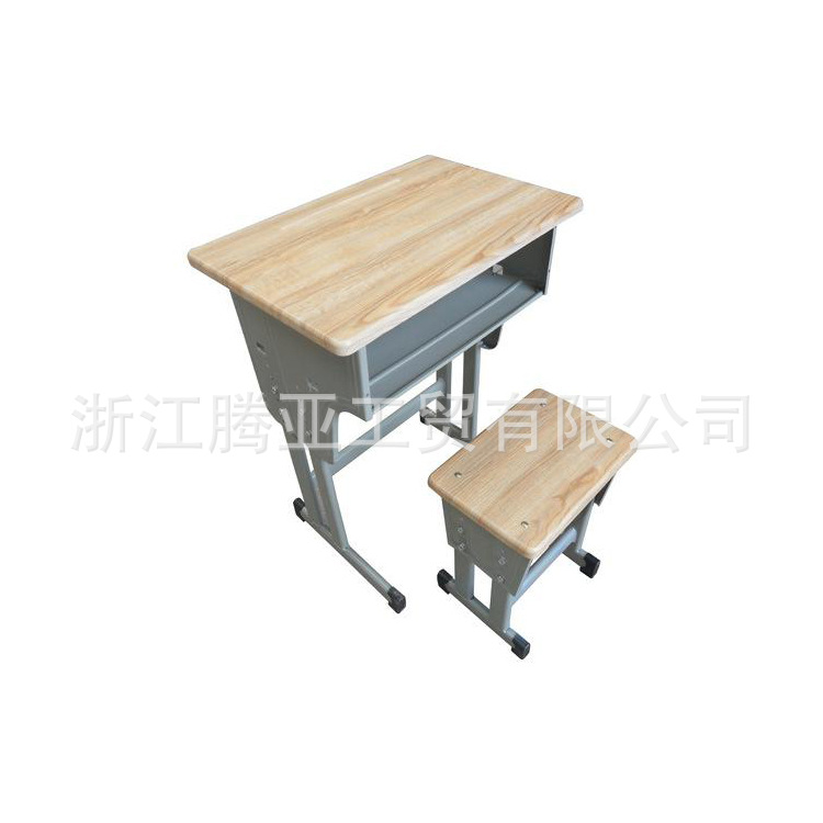 實木課桌椅 單人升降學生桌椅工廠,批發,進口,代購