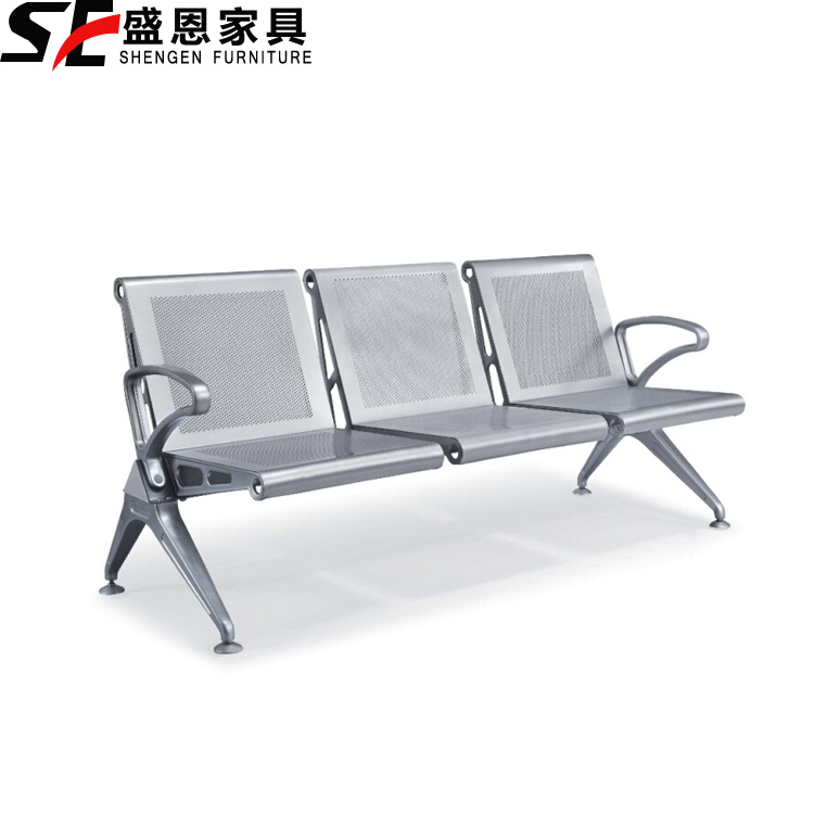 上海鋼排椅矮背機場椅加厚連排椅加厚機場椅鐵等候椅三人公共排椅批發・進口・工廠・代買・代購