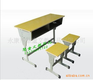 升降課桌椅*學校課桌椅*雙人課桌椅子*（含方凳）特價工廠,批發,進口,代購