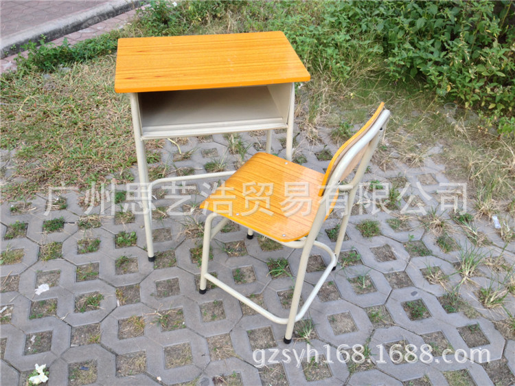 新款熱銷2014年學校學生專用SYH-012固定式課桌椅 防火板升降課桌工廠,批發,進口,代購