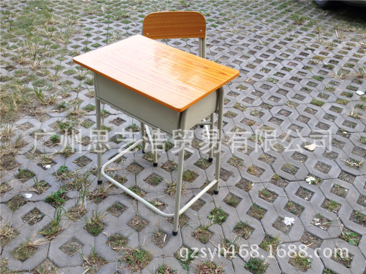 廠傢長期製作學生課桌椅 高中生單人課桌椅 學校升降課桌特價98元工廠,批發,進口,代購