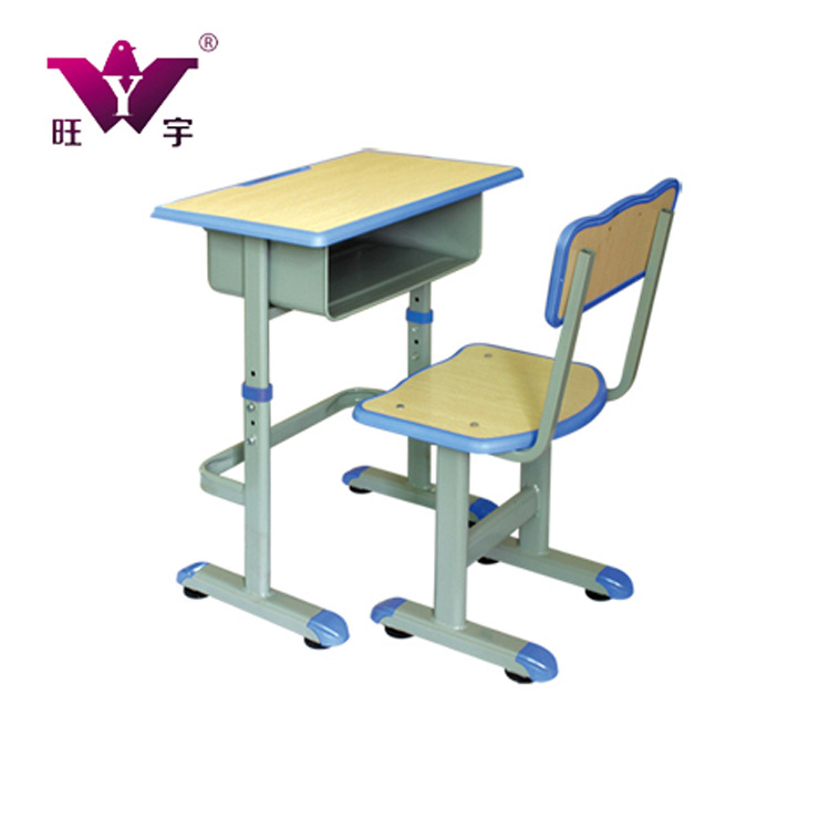 多功能可升降兒童單人課桌椅 學生輔導班課桌靠背椅批發工廠,批發,進口,代購