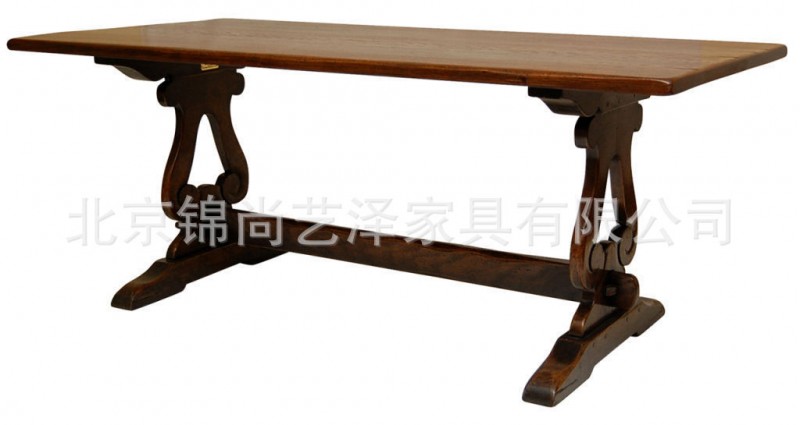 歐美式實木造型長班臺 書房書桌 辦公室藝術辦公桌 中式書桌工廠,批發,進口,代購