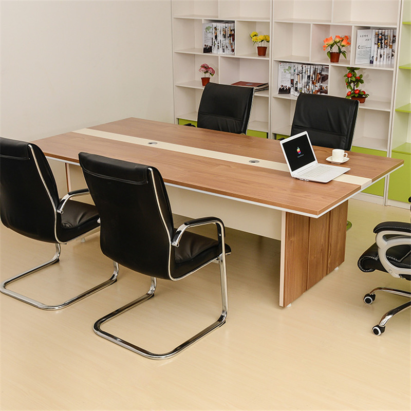 簡約板材長方形公司會議桌職員辦公桌簡易多用大桌子定製批發・進口・工廠・代買・代購