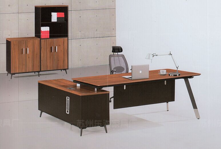 現代簡約板式經理辦公桌 主管桌 電腦桌 鋼架板式優質辦公傢具批發・進口・工廠・代買・代購