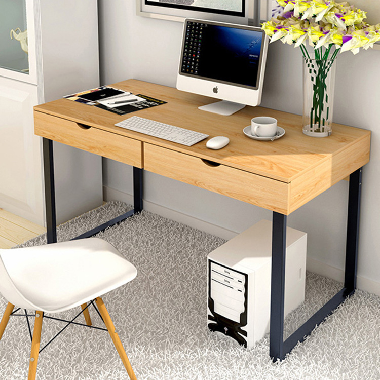 實木電腦桌 梳妝桌 簡易臺式電腦桌傢用辦公桌簡約現代書桌可定做批發・進口・工廠・代買・代購