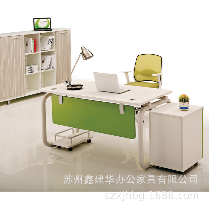 蘇州辦公傢具新款公司辦公桌時尚簡約老板桌經理辦公桌主管桌工廠,批發,進口,代購