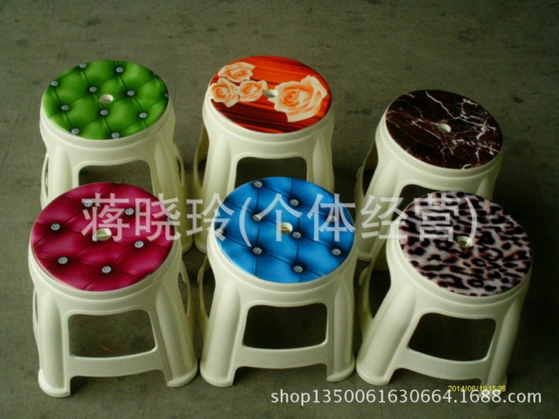 廠傢直銷彩色兒童凳，花凳，木紋登，塑料凳子特價批發・進口・工廠・代買・代購