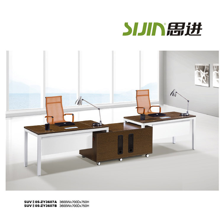 職員辦公桌 雙人辦公用成套傢具系列 時尚簡約板式職員辦公桌工廠,批發,進口,代購