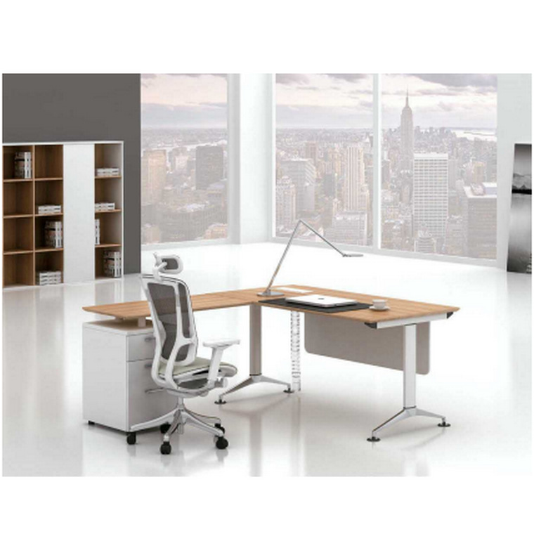 廣州辦公傢具直銷簡約現代板式老板桌主管桌現代新款時尚辦公桌工廠,批發,進口,代購