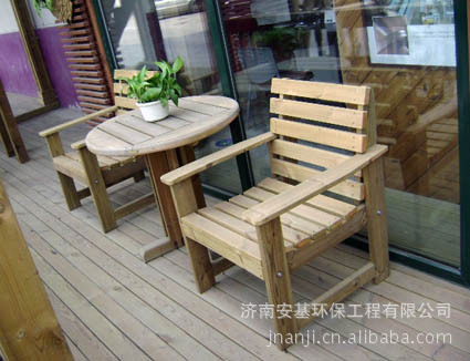 木凳 優質實木防腐木木凳，山東濟南廠傢直供休閒木凳工廠,批發,進口,代購