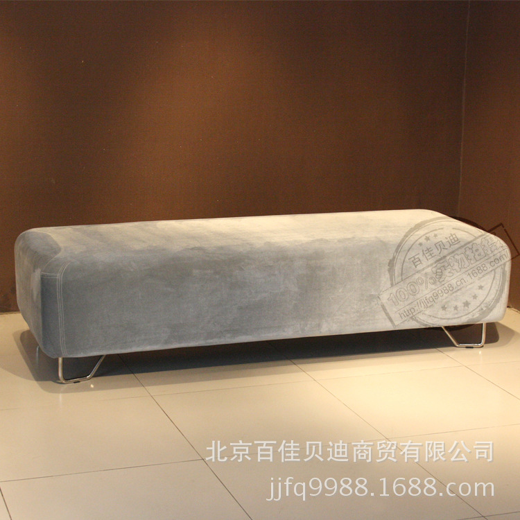 北京廠傢直銷佈藝沙發長凳 時裝店灰色佈藝長凳 多色可選 可定做工廠,批發,進口,代購