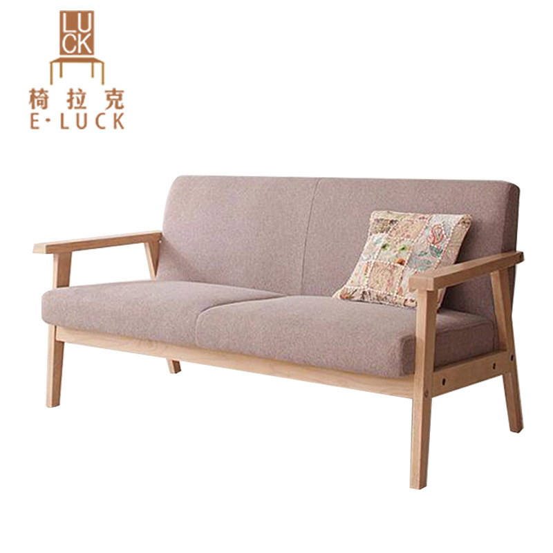 佈藝小戶型沙發 可定做拆洗單人雙人沙發 簡易日式咖啡廳酒店傢具工廠,批發,進口,代購