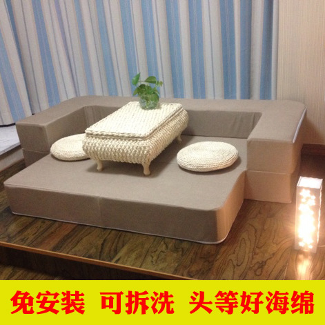 日式單雙人小戶型創意可折疊懶人沙發床1.5多功能榻榻塌塌米工廠,批發,進口,代購