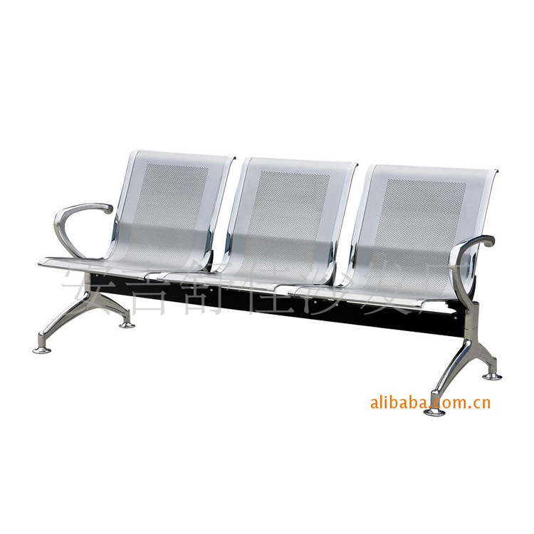 安吉出產金屬0011-1公共排椅 三人機場排椅 休閒排椅工廠,批發,進口,代購