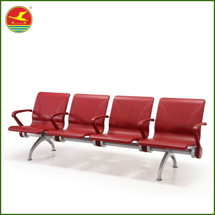 批發供應 歐式精美四位排椅 紅色塑料機場排椅 LC089A1-4批發・進口・工廠・代買・代購