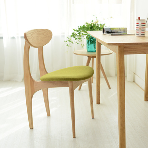 北歐簡約白橡木實木餐廳傢具創意蝴蝶餐椅咖啡館廳佈藝休閒椅木鄰工廠,批發,進口,代購