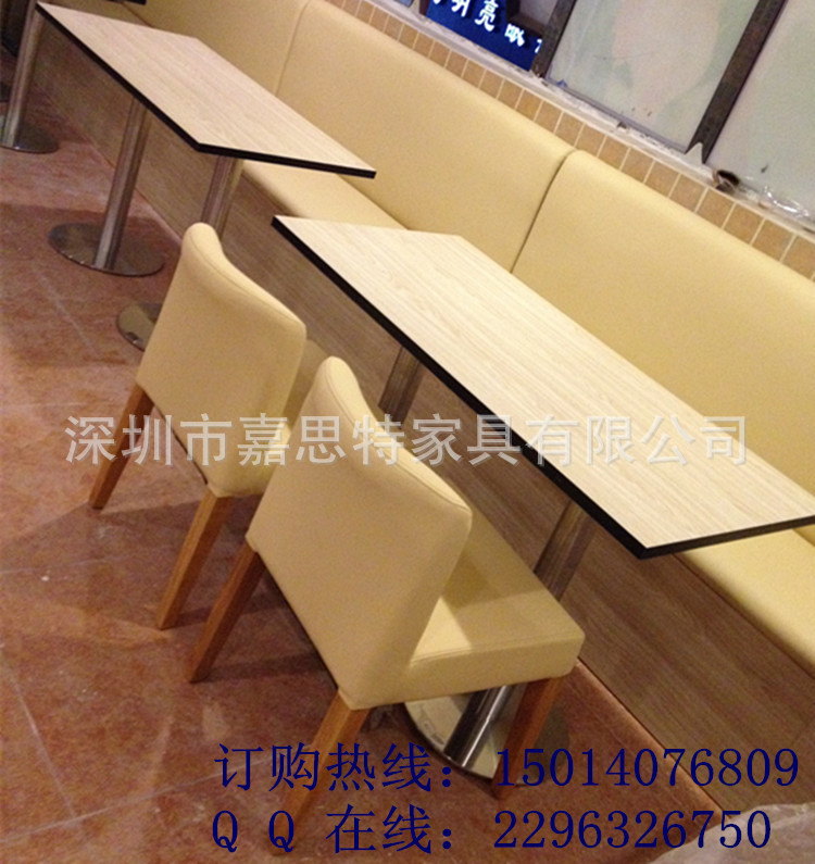 中式快餐廳沙發卡座 奶茶店茶餐廳餐桌椅長條卡座沙發訂做批發・進口・工廠・代買・代購