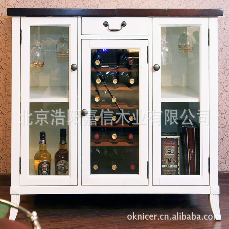北京廠傢定做 實木材質儲存酒櫃整體傢用一件起批批發・進口・工廠・代買・代購