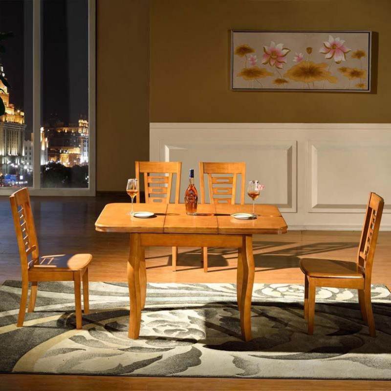 批發餐桌椅 橡木餐臺餐椅中式簡易實木傢具廠傢直銷206#拉臺特價批發・進口・工廠・代買・代購