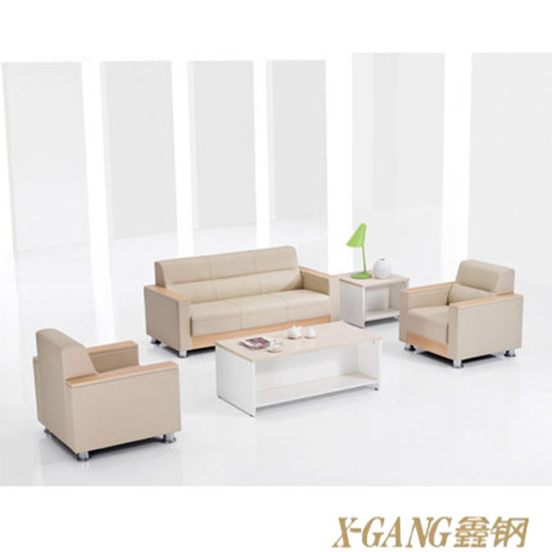 上海廠傢直銷簡約辦公沙發*時尚小型接待沙發定製*真皮辦公沙發批發・進口・工廠・代買・代購