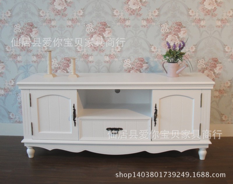 韓式風格傢具 精致淡雅純白電視櫃 儲物視聽櫃 1.2米現貨廠傢直銷批發・進口・工廠・代買・代購