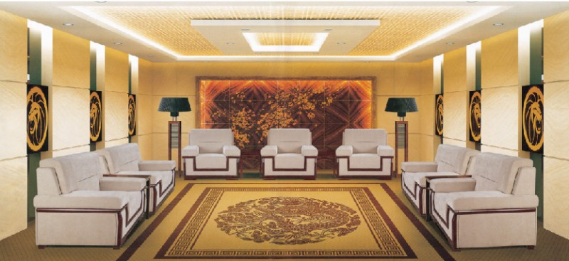 深圳南山貴賓迎賓佈藝皮製沙發,尺寸可訂做,廠傢直銷,質保5年批發・進口・工廠・代買・代購
