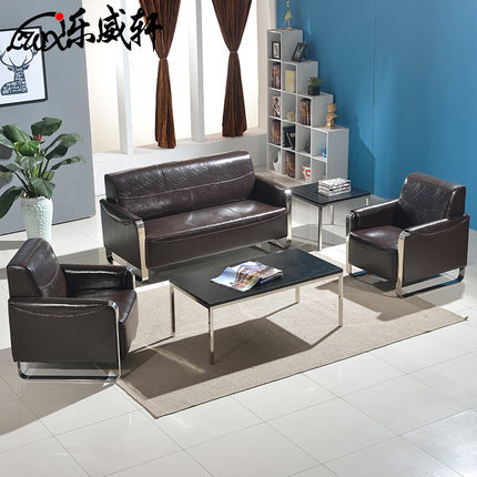 辦公傢具批發辦公沙發小簡約便宜不銹鋼辦公室沙發S13批發・進口・工廠・代買・代購