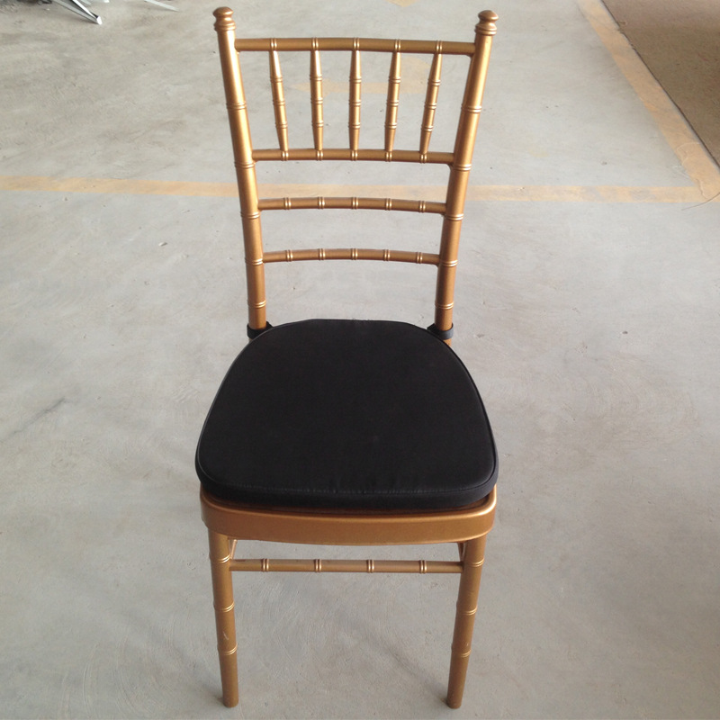 廠傢供應座包竹節椅 金屬歐式婚禮椅 白色七條杠竹節椅 量大價優批發・進口・工廠・代買・代購