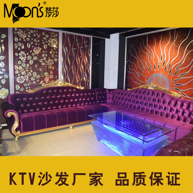 經典歐式佈藝沙發組合 酒店KTV沙發傢具  主題酒吧餐廳訂製沙發工廠,批發,進口,代購