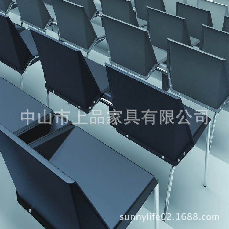 廠傢直銷山東【SP-UC010】電影院 會議培訓室塑料排椅 可拆裝餐椅批發・進口・工廠・代買・代購