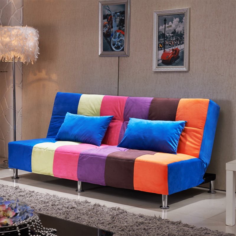 小戶型折疊沙發床  多彩可定製DIY 廠傢直銷 品質保證 可拆洗工廠,批發,進口,代購