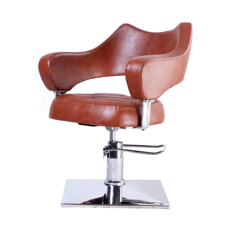 優臥傢具廠簡易升降美發椅子 優質高檔皮質發廊專用理發椅817#批發・進口・工廠・代買・代購