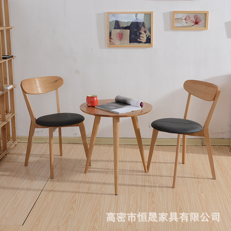 貨源廠傢直銷 白橡實木餐椅 休閒椅 軟包顏色為可更換批發銷售工廠,批發,進口,代購