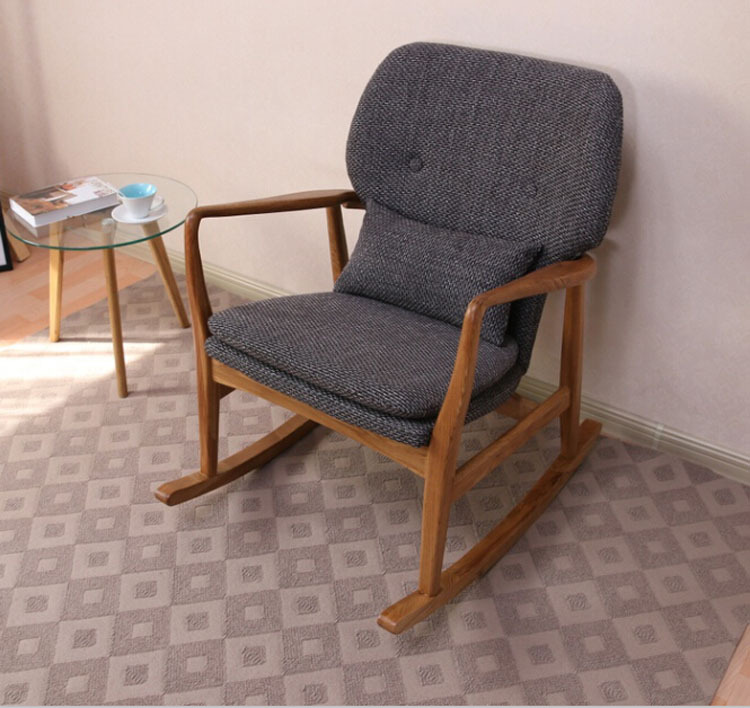 單人沙發椅時尚簡約高背椅實木椅創意造型沙發搖椅批發・進口・工廠・代買・代購