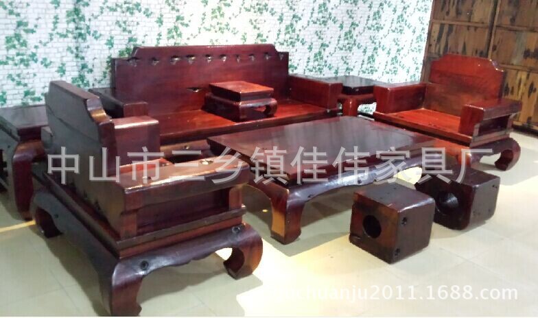 高檔時尚精工細作的羅漢沙發工廠生產廠價直銷實木沙發傢具批發・進口・工廠・代買・代購