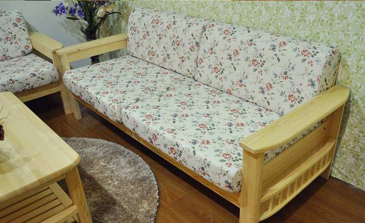 實木現代客廳木質沙發床沙發實木沙發組合 松木沙發組合批發・進口・工廠・代買・代購