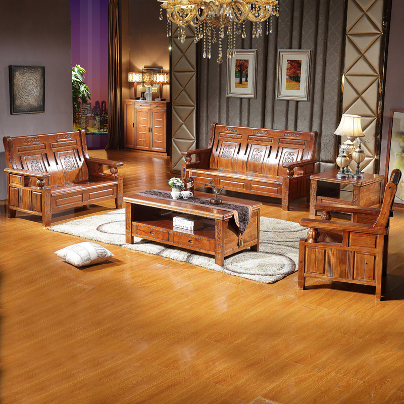 特價熱賣 客廳實木傢具 高檔香樟木傢具 簡約香樟木組合沙發118批發・進口・工廠・代買・代購